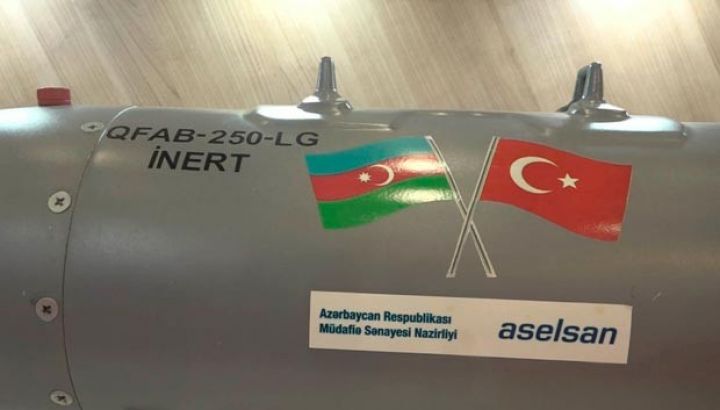 Azərbaycan istehsalı olan aviasiya bombasının əsas göstəriciləri açıqlanıb