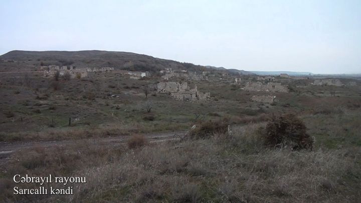 Cəbrayılın Sarıcallı kəndindən görüntülər - VİDEO