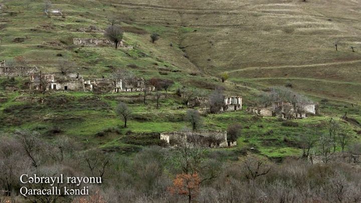 Cəbrayılın Qaracallı kəndindən görüntülər - VİDEO