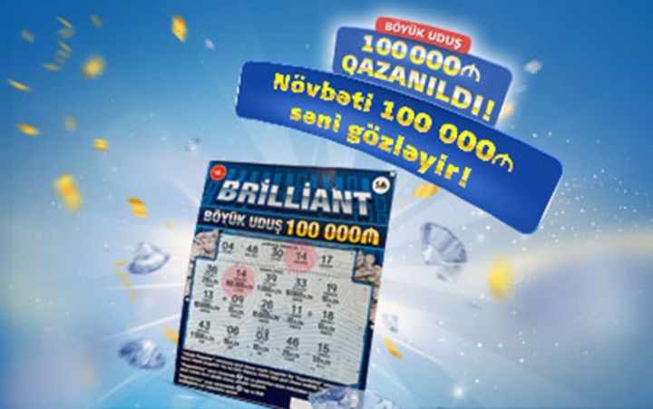 Gəncə sakini lotereyada 100 min manat qazandı
