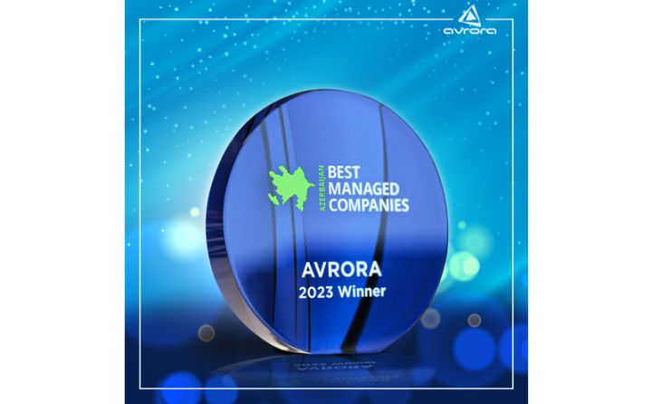 “Avrora” MMC “Best Managed Companies” müsabiqəsinin qalibi seçilib