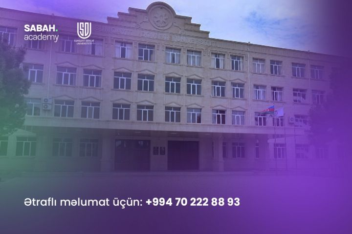 SABAH.academy və Sumqayıt Dövlət Universiteti ortaq MBA proqramına start verir!