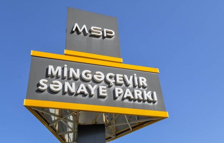 Mingəçevir Sənaye Parkında istehsal və ixracın həcmi artıb