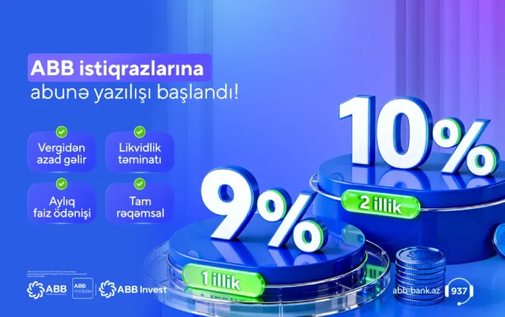 ABB 3-cü dəfə istiqraz emissiyasına başladı!