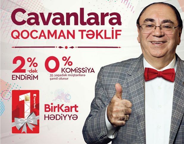 Kapital Bank-dan “Cavanlara qocaman təklif”