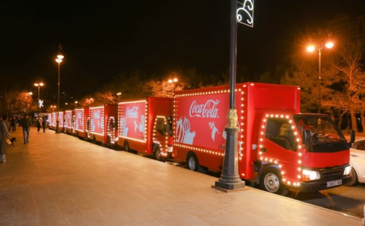 Coca-Cola-nın “Yeni İl Karvanı”nın Azərbaycan səfəri başlayıb