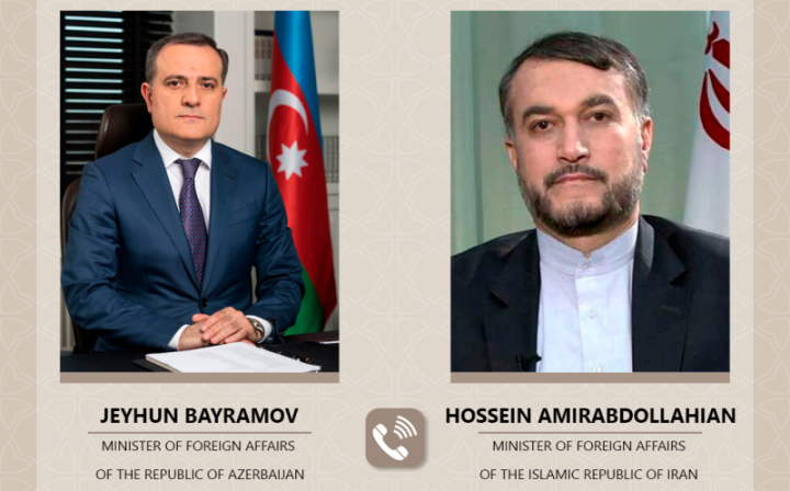 Azərbaycan və İranın xarici işlər nazirləri telefon danışığı aparıblar