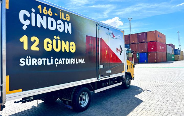 “166 Logistika” ilə Çindən 12 günə sürətli çatdırılma - Regionda bir ilk ®