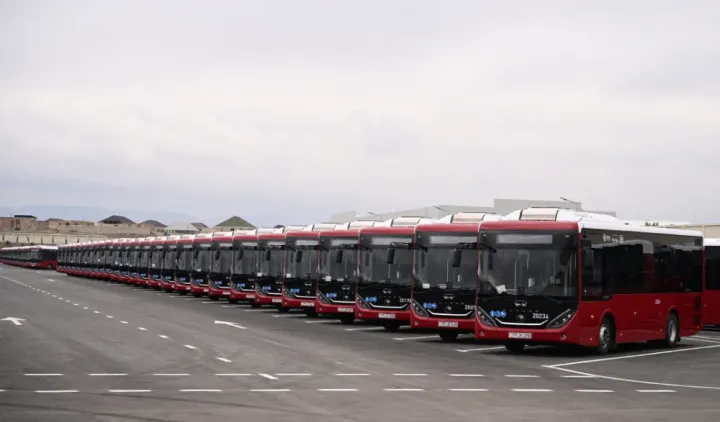 “BakuBus”ın Gəncə Avtoparkının açılışı olub - 20 marşrut xətti üzrə fəaliyyət göstərəcək